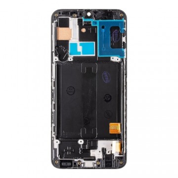 LCD display + Touch Unit + Front Cover for Samsung A405 Galaxy A40 Black (Incell)