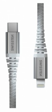 Swissten Kevlar USB-C - Lightning кабель для передачи данных и зарядки 1.5m