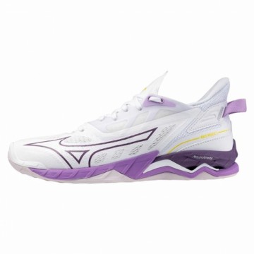 Sports Trainers for Women Mizuno Wave Mirage 5 White Lady Handball