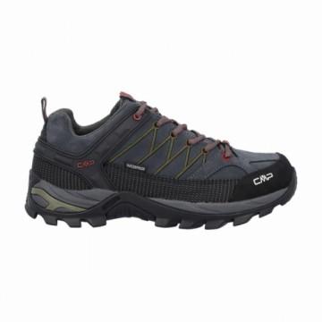 Мужские спортивные кроссовки Campagnolo Rigel Low Trekking Shoes Wp Чёрный Серый