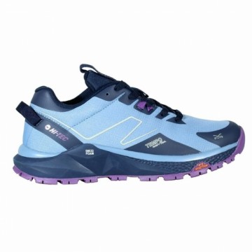 Sports Trainers for Women Hi-Tec Geo Tempo Trail Dusty Blue Light Blue