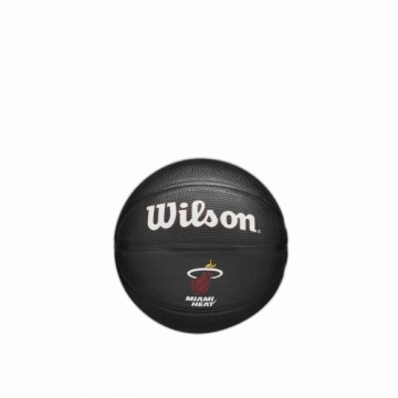 Basketbola bumba Wilson Nba Team Tribute Mini Melns (3 Izmērs0)