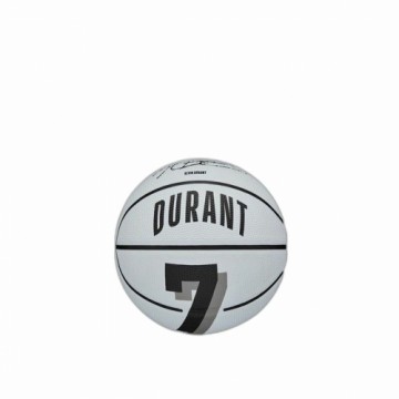 Баскетбольный мяч Wilson Player Icon Mini Durant Белый (Размер 3)