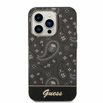 Guess GUHCP14XHGBNHK iPhone 14 Pro Max 6,7" czarny|black hardcase Bandana Paisley