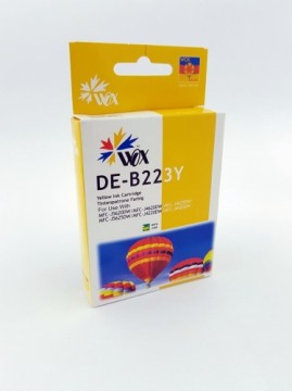 Ink cartridge Wox Yellow Brother LC 223Y replacement LC223Y