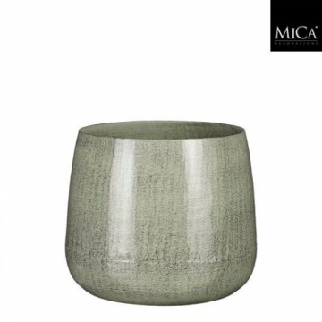 Noname Flowerpot Mica Benson 1071766  metal  Ø 12 cm  gray