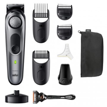 Braun BeardTrimmer 7 BT7420  Washable  Battery  Silver