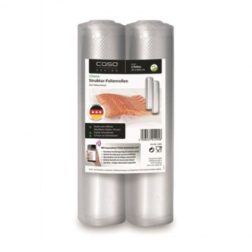 Caso Structured rolls for Vacuum sealing 01295 2 rolls  Dimensions (W x L) 20 x 600 cm