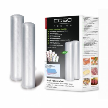 Caso  Foil Roll  01225  2  Dimensions (W x L) 25x600 cm  Transparent 01225