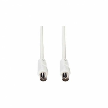 Noname e+p HFT 1 coaxial cable 1.5 m coax plug coax jack White