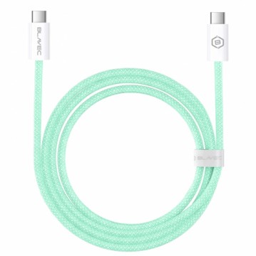 OEM Blavec Cable Candy braided - Type C to Type C - PD 60W 3A 2 metres (CCA-CC3GN20) green