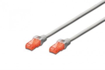 DIGITUS Professional patch cable - 25 m - gray