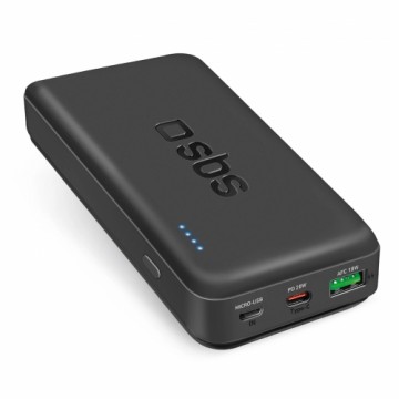 Powerbank SBS TTBB20000PD20K 20000 mAh 20W PD USB-C, USB-A, Micro-USB - black