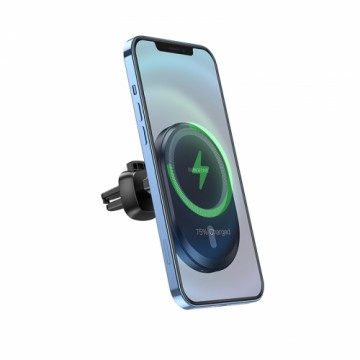 Borofone Car holder BH201 magnetic with induction charging to air vent black