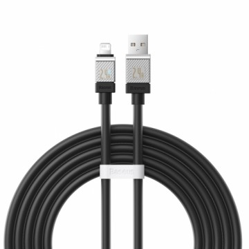 Baseus cable CoolPlay USB - Lightning 2m 2,4A black