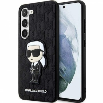 Karl Lagerfeld KLHCS23MSAKLHKPK S23+ S916 hardcase czarny|black Saffiano Monogram Ikonik