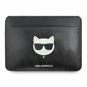 Karl Lagerfeld Choupette Head Embossed Computer Sleeve 13|14" Black