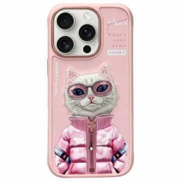 Nimmy etui iPhone 16 Pro Max 6.9"         różowy|pink Cool&Cute 2.0 Cat