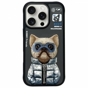 Nimmy etui iPhone 16 Pro Max 6.9"         czarny|black Cool&Cute 2.0 Dog