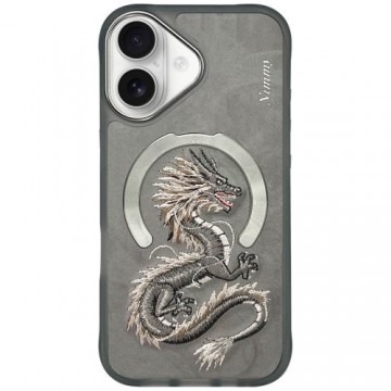 Etui Nimmy Dragon MagSafe do iPhone 16    szary