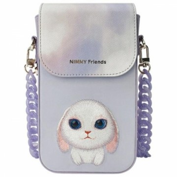 Nimmy torebka na telefon                  fioletowy|purple Big Eyed Pet 2.0 Rabbit