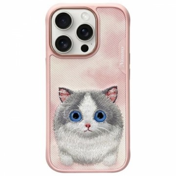 Nimmy etui iPhone 16 Pro Max 6.9          różowy|pink Big Eyed Pet 2.0 Cat