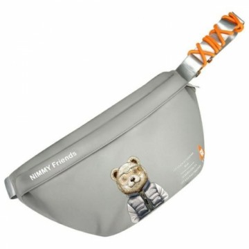 Nimmy Nerka na ramię szary|gray           Crossbody Cool&Cute 2.0 Bear