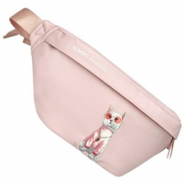 Nimmy Nerka na ramię różowy|pink          Crossbody Glasses Cool Cat