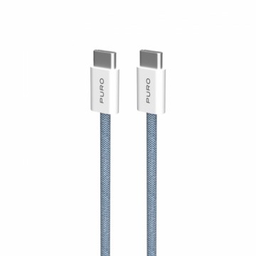 Puro Elektrik Puro Fabrik 60W USB-C - USB-C Cable 1.5m - Blue