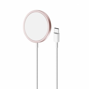 Puro Elektrik Puro Magnetic Wireless Induction Charging Station USB-C, MagSafe compatible, 1m, pink