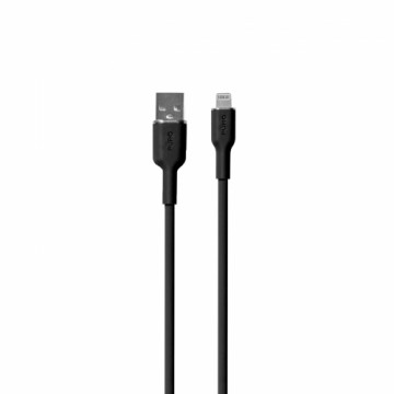 Puro Elektrik Puro Soft USB-A - Lightning Cable 1.5m Silicone - Black