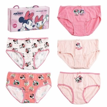 Pack of Girls Knickers Minnie Mouse Multicolour 5 Units