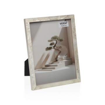 Foto rāmis Versa Balts Koks MDF 1,6 x 22 x 16,8 cm