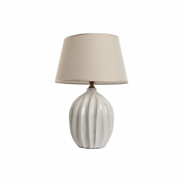 Galda lampa Home ESPRIT Balts Porcelāns 50 W 220 V 40 x 40 x 60 cm