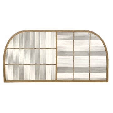 Gultas galvgalvis DKD Home Decor Dabisks Brūns Rotangpalma (160 x 4 x 80 cm)