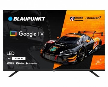 TV Blaupunkt 55UGC5500S 55" 4K Ultra HD DLED Google TV Wi-Fi Bluetooth Black