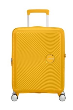 American Tourister Soundbox EXP cabin suitcase - golden yellow