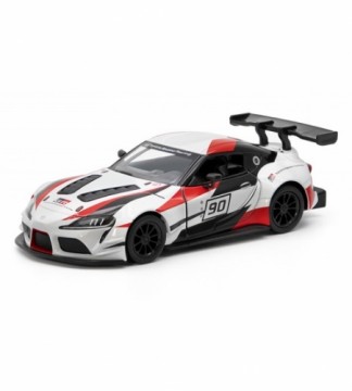 Kinsmart Metāla auto modelis Toyota GR Supra Racing Concept with printing (kastītē )1:36 KT5421WF