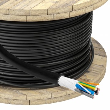 EV Power Cable Akyga AK-SC-E12 CU 5x6mm² + 2x0.75mm² 3-phases 32A 450|750V per meter