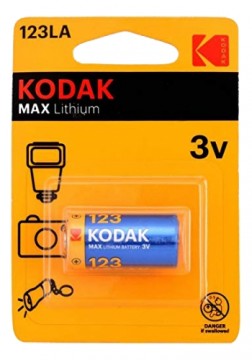 Kodak MAX Lithium 123LA / 3V Батарея