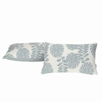 Cushion cover Alexandra House Living Ordesa Blue White 2 Units