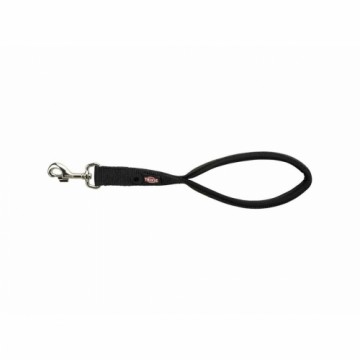 Dog Lead Trixie New Premium Black 37 cm M/XL