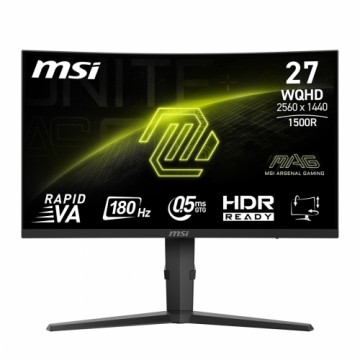 MSI MAG 275CQPFDE Gaming Monitor - QHD Cuved Panel, 180Hz, 0,5ms