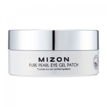 Mizon Pure Pearl Eye Gel Patch ( 60 ks x 1,4 g ) - Prémiová oční hydrogelová maska s bílou perlou a diamantem vrásky a rozjasnění pleti