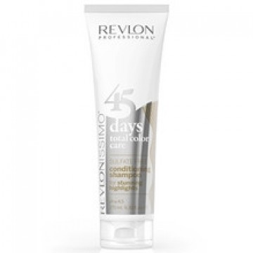 Revlon Issimo Shampoo&Conditioner Stunning Highlights ( Gray, Blonde and Colored Hair )