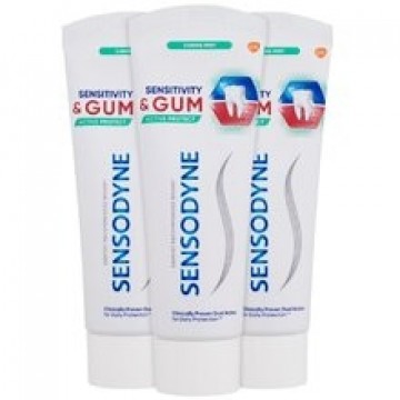 Sensodyne Sensitivity & Gum Caring Mint Trio Toothpaste - Zubní pasta pro citlivé zuby a dásně