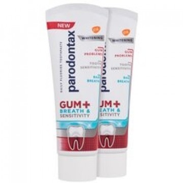 Parodontax Gum+ Breath & Sensitivity Whitening Duo Toothpaste