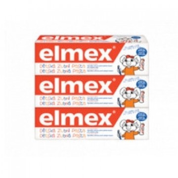 Elmex Kids Trio Toothpaste (3 pcs) - Children's toothpaste