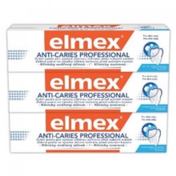 Elmex Anti Caries Professional Trio Toothpaste (3 pcs) - Toothpaste