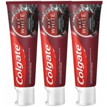 Colgate Max White Charcoal Trio Toothpaste